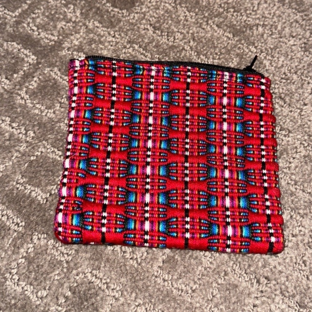 Tribal coin pouch